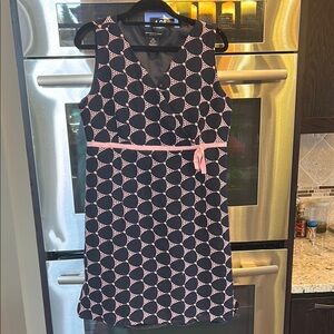 Elegant Pink and‎ Black Dress